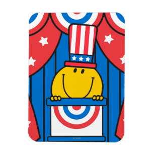 Mr. Happy at the Podium Magnet