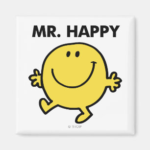 Mr. Happy Dancing & Smiling Magnet