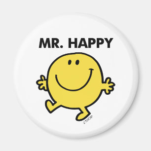 Mr. Happy   Dancing & Smiling Magnet