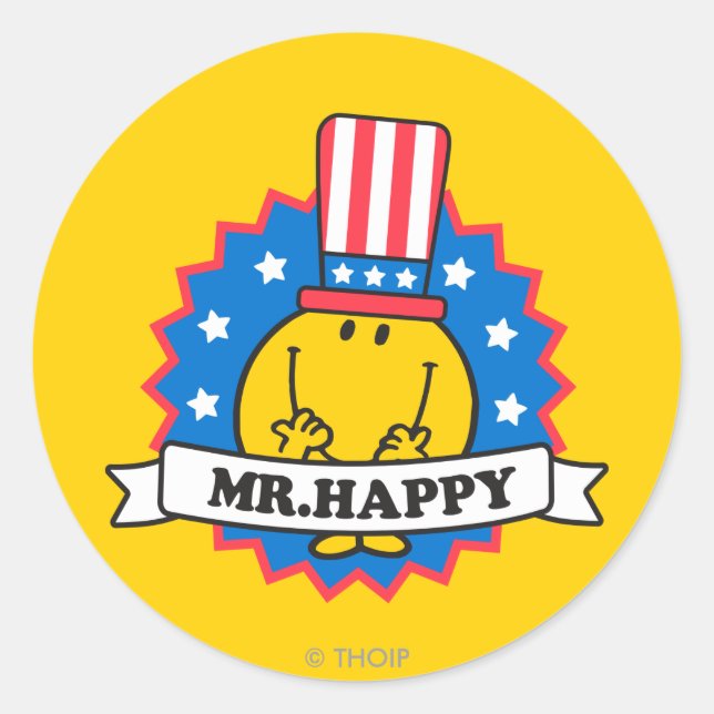 Mr. Happy Election Seal (Front)