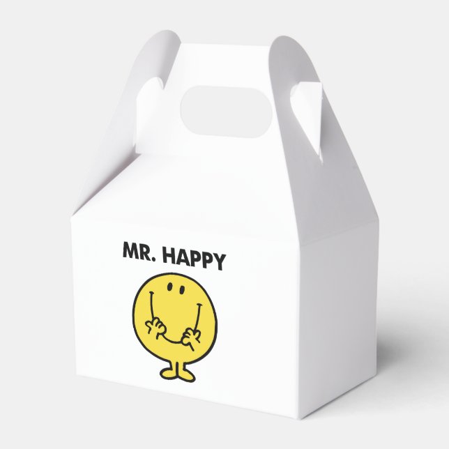 Mr. Happy | Giant Smiley Face Favor Box (Front Side)