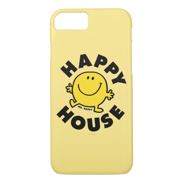 Mr. Happy | Happy House Case-Mate iPhone Case (Back)