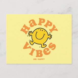 Mr. Happy Vibes Postcard