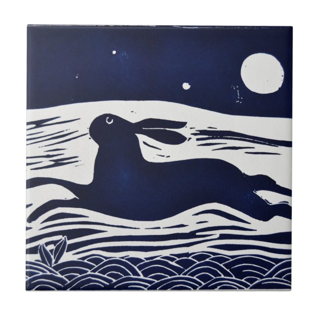 Mr Hare Tile (Front)