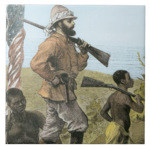 Mr. Henry Morton Stanley (1841-1904) Approaching L Tile