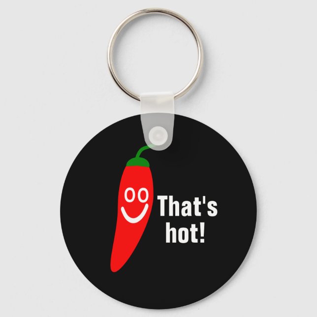 Mr. Hot Pepper - That's hot Keychain (Front)