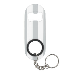 Mr. Husband Groom Click to Customize Colour Stripe Mini Bottle Opener