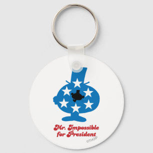Mr. Impossible For President Keychain