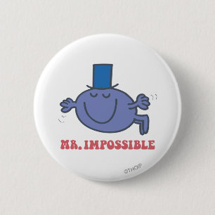 Mr. Impossible In Flight 2 Inch Round Button