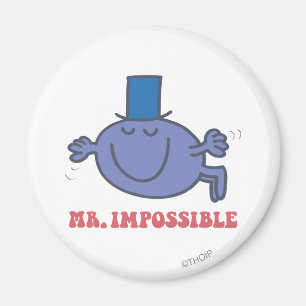 Mr. Impossible In Flight Magnet