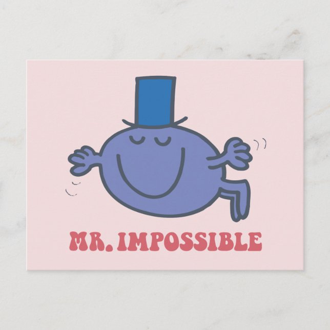 Mr. Impossible In Flight Postcard (Front)