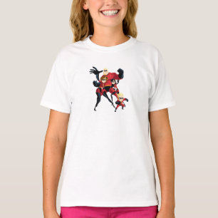 Mr. Incredible Elastigirl Violet Parr Dash Parr T-Shirt