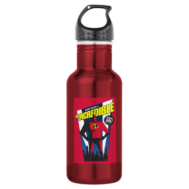Mr Incredible Poster Art Disney 532 Ml Water Bottle (Front)