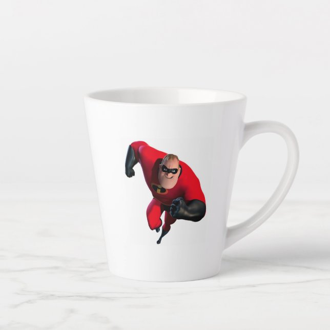 Mr. Incredible Running Disney Latte Mug (Right)