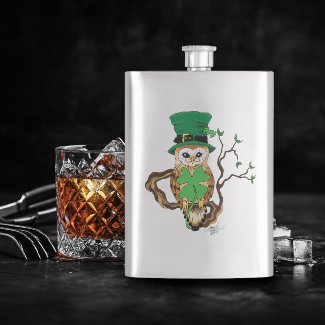 Mr. Irish Hip Flask (Creator Uploaded)