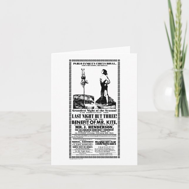 Mr Kite - Note Card (Front)