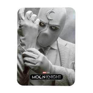 Mr. Knight Adjusting Glove Poster Art Magnet