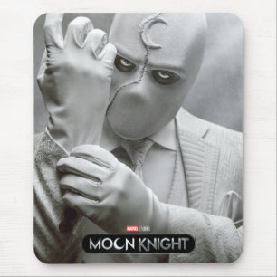 Mr. Knight Adjusting Glove Poster Art Mouse Pad