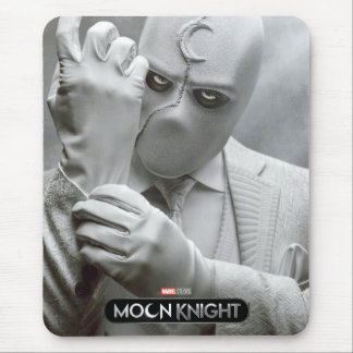 Mr. Knight Adjusting Glove Poster Art Mouse Pad