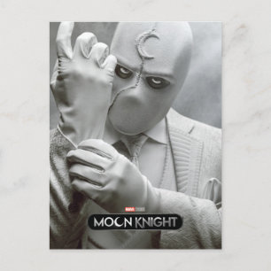 Mr. Knight Adjusting Glove Poster Art Postcard