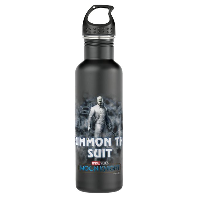 Mr. Knight - Summon The Suit 710 Ml Water Bottle (Front)