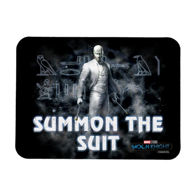 Mr. Knight - Summon The Suit Magnet (Horizontal)