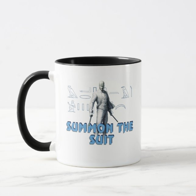 Mr. Knight - Summon The Suit Mug (Left)