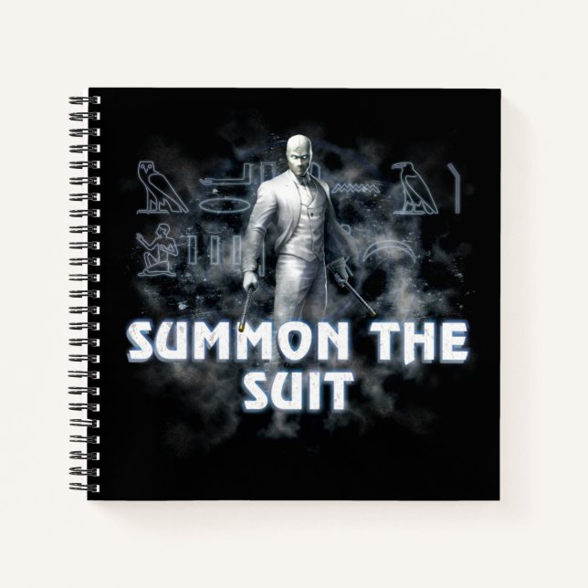 Mr. Knight - Summon The Suit Notebook (Front)