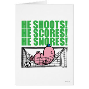 Mr. Lazy Napping In A Soccer Goal
