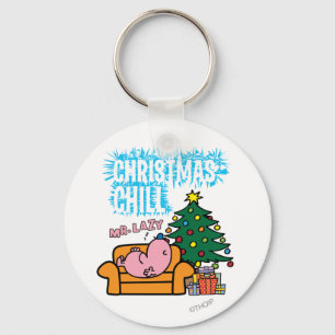 Mr. Lazy's Christmas Chill Keychain