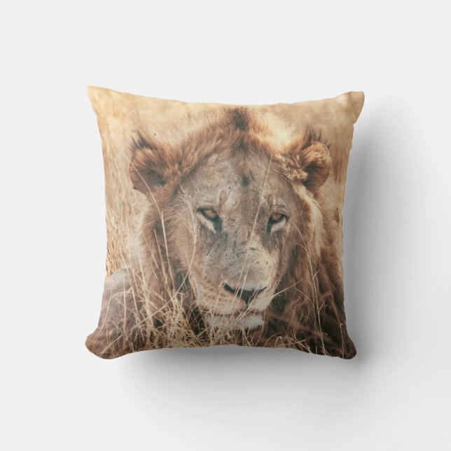 MR LION KING THROW PILLOW (Front)