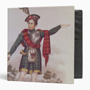 Mr. Macready in the role of Rob Roy Macgregor Binder