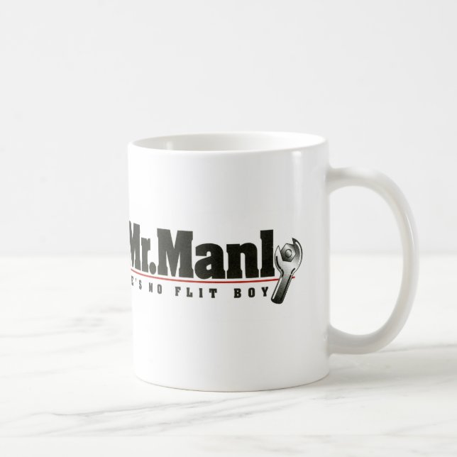 Mr. Manly Coffee Mug (Right)