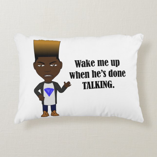 Mr. Markuss's Throw It All Away Pillows  (Front)