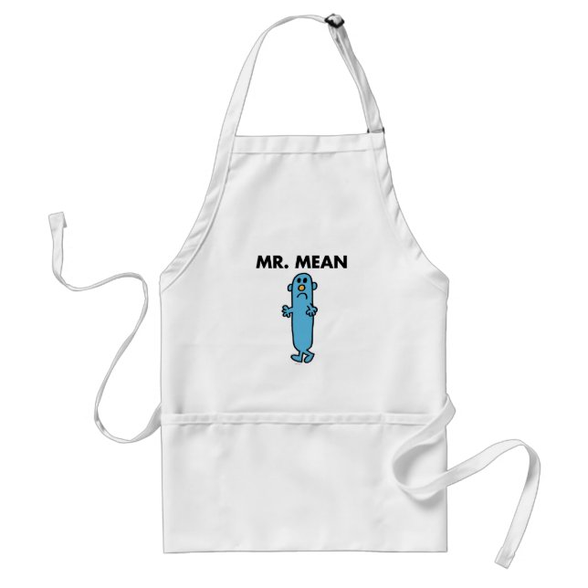 Mr. Mean | Classic Pose Standard Apron (Front)