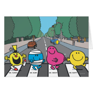 Mr. Men Abbey Road Walkers