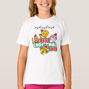 Mr Men Little Miss Best Christmas Ever T-Shirt
