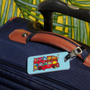 Mr. Men & Little Miss Bus Luggage Tag