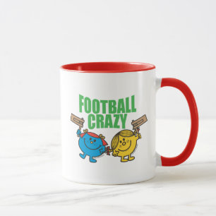 Mr. Men Little Miss Football Crazy Mug
