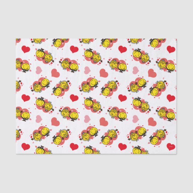 Mr. Men Little Miss Happy Sunshine Wedding Tissue Paper (Front)