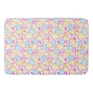 Mr Men & Little Miss Neon Colours Pattern Bath Mat