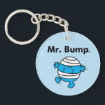 Mr. Men | Mr. Bump is a Clutz Keychain<br><div class="desc">Mr. Bump can't help having accidents.</div>