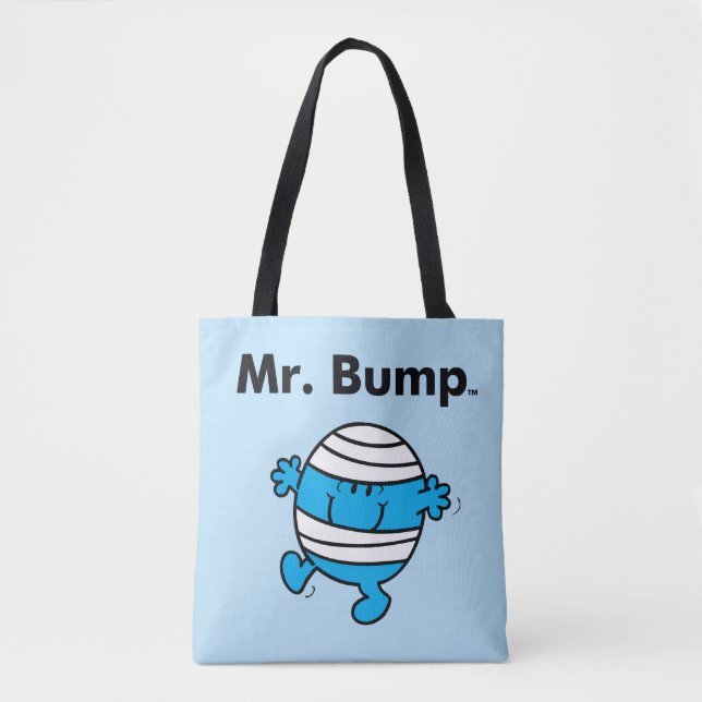Mr. Men | Mr. Bump is a Clutz Tote Bag (Front)