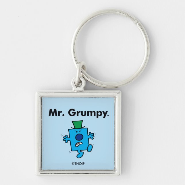 Mr. Men | Mr. Grumpy is a Grump Keychain (Front)