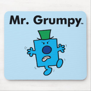 Mr. Men   Mr. Grumpy is a Grump Mouse Pad