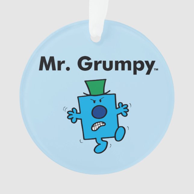 Mr. Men | Mr. Grumpy is a Grump Ornament (Front)