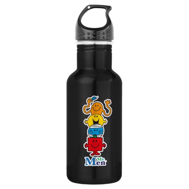Mr. Men | Mr. Men Standing Tall 532 Ml Water Bottle (Front)
