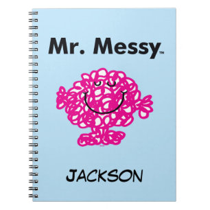 Mr. Men   Mr. Messy Is Cute, But Messy Notebook