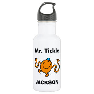 Mr. Men   Mr. Tickle Will Tickle 532 Ml Water Bottle