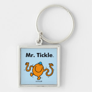 Mr. Men   Mr. Tickle Will Tickle Keychain